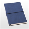 Notesbog - Notesbøger blå italiensk kunstlæder model Portofino